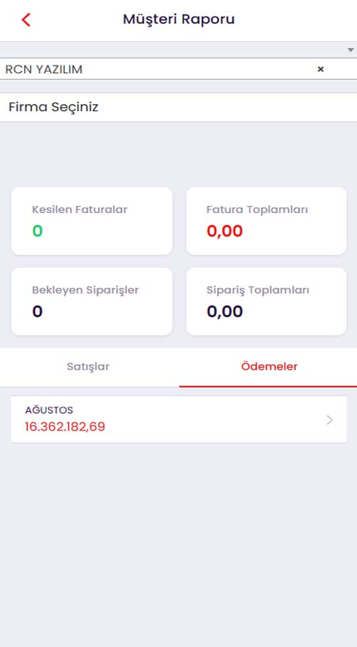 RCN Mobil Uygulama Ekran Görüntüsü 4